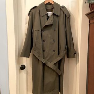 Vintage Trench Coat TOWNE by LONDON FOG sz38 Short